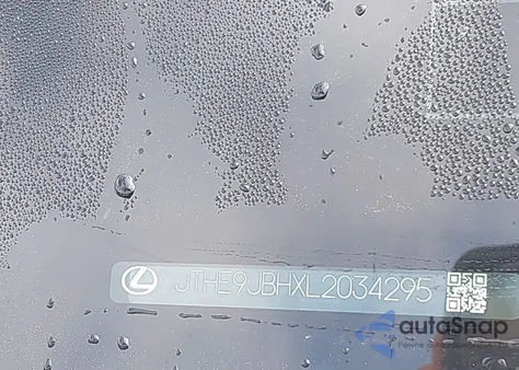 2020 Lexus Ux 250H F Sport z USA, uszkodzony, nr VIN JTHE9JBHXL2034295